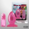 Crystal Anal Butt Plug Vibrating AD-013