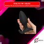 LOVENSE HUSH APP CONTROLLED VIBRATING BUTT PLUG (1.5 INCH/1.75 INCH) ACV-004