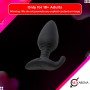 LOVENSE HUSH APP CONTROLLED VIBRATING BUTT PLUG (1.5 INCH/1.75 INCH) ACV-004
