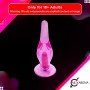 Crystal Anal Vibrating Butt Plug With Suction Cup AD-025