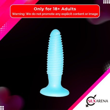 Ribbed Fat Anal Dildo AD-010