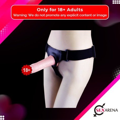 Ultra Hollow Strap On Dildo Vibrating SO-007