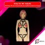 Sexy Leather Bondage Strap-Style String Body Harness BDSM-024