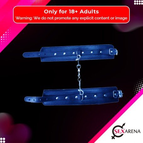 Premium Leather Naughty Nurse Wrist Cuffs Bondage Gear BDSM-021