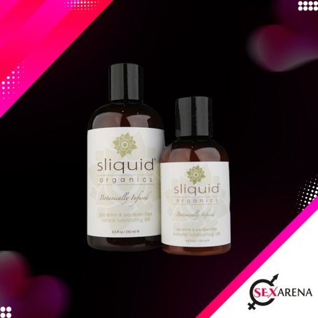 Natural lubricanting Silk Organic by Sliquid 125ml CGS-023