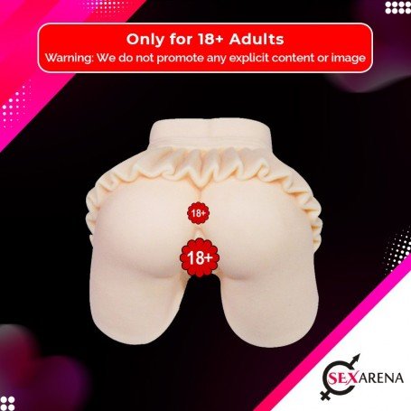 Silicone Mini Skirt Ass & Vagina Masturbator V2 BAV-019