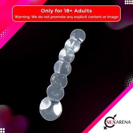 Ultra Beaded Crystal Glass dildo GD-008
