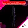 Dual Pleasure Glass Dildo GD-010