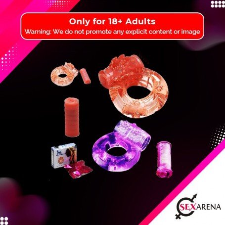 COCK RING VIBRATOR 2PCS CR-001