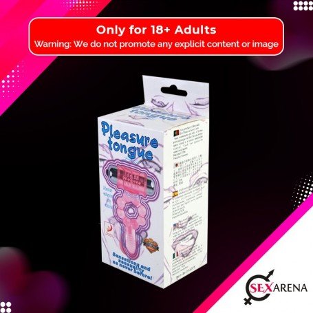 PLEASURE TONGUE COCK RING CR-003