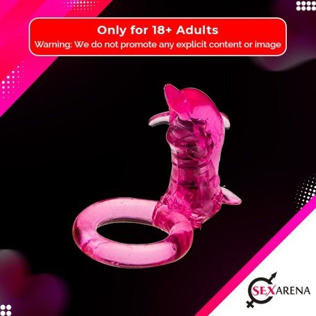 Dolphin Cock Ring Vibrator CR-005