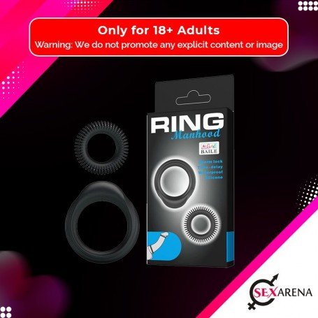 COCK RING MANHOOD CR-019