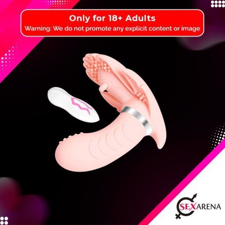 Remote control Wireless Clitoris Luxury Vibrator LXV-029