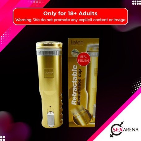 LETEN Retractable Male Stroker Cup MS-037