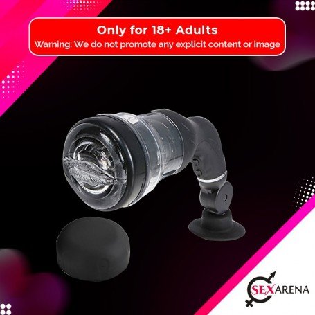 ROTATION LOVER VIBRATING MASSAGER WITH SUCTION CUP MS-051