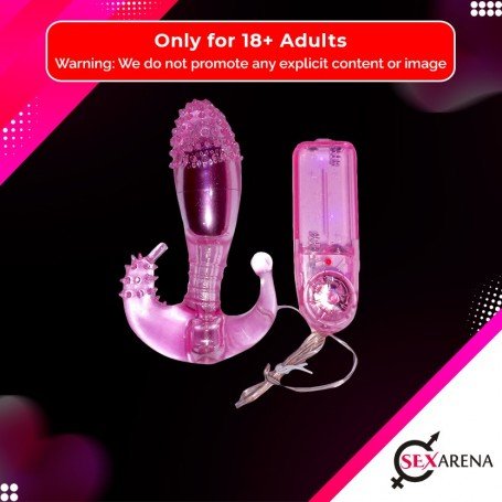 Triple Stimulatton Super Strong Soft Rabbit Vibrator RV-016