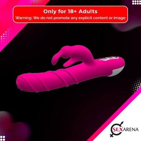 Khalifa Silicone Rabbit Vibrator - USB Rechargeable RV-024