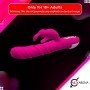 Khalifa Silicone Rabbit Vibrator - USB Rechargeable RV-024