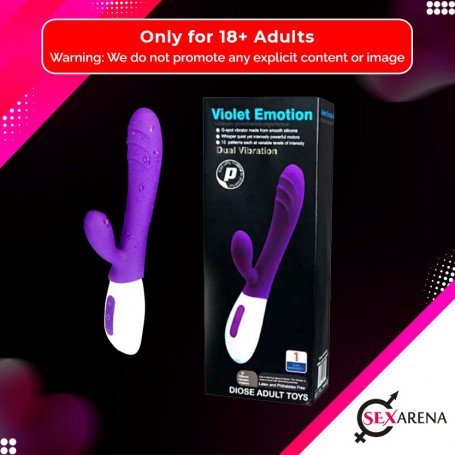 Violet Emotion Rabbit Vibrator RV-033