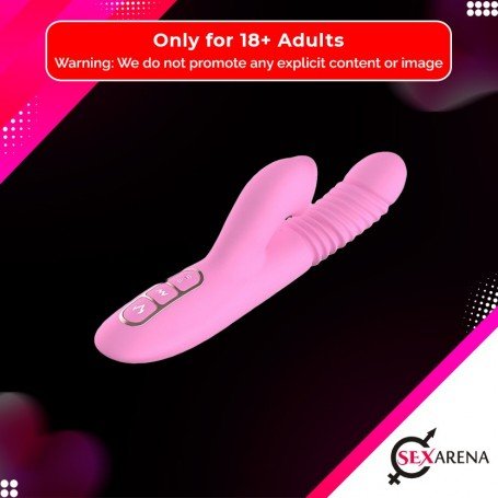 Heating 3 Layer Tongue Licking Toy Nipple Sucking Clitoris Stimulate Vibrator RV-003