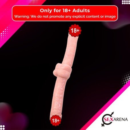 Double Dong Penis Shaped End Realistic Non Vibrator RSNV-015