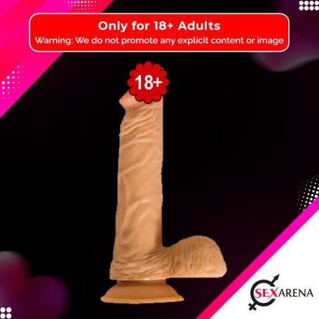 Huge 8 Inch Realistic Non Vibrator Suction Cup RSNV-017
