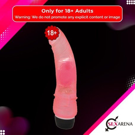 Ultra Slim Flexidick with vibrating Jelly RSV-035