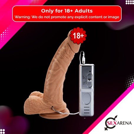 Realistic Vibrator with Suction Cup 7 Inch RSV-076