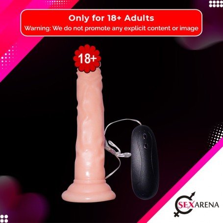 Strong Suction Cup Realistic Vibrator With Remote RSV-082