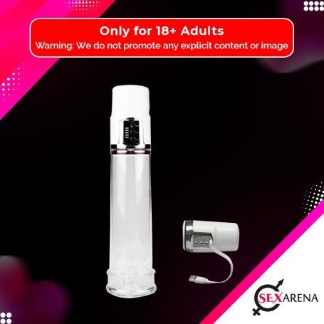 USB Chargable Electric Penis Enlarger- Ejaculation Pump PE-005