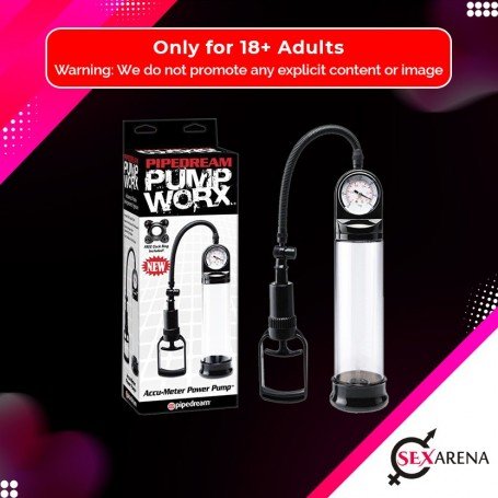 Worx Accu-Meter Power Penis Enlargement Pump PE-010
