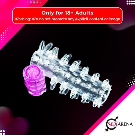 Ultra Soft Penis Extensions- Vibrating PES-001