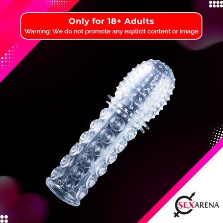 Crystal Penis Sleeve Textured Extension PES-021