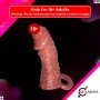 Solid Head Reusable Penis Extension Sleeve chocolate PES-026