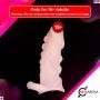 Solid Dotted Head Penis Extension Sleeve Skin Color PES-027