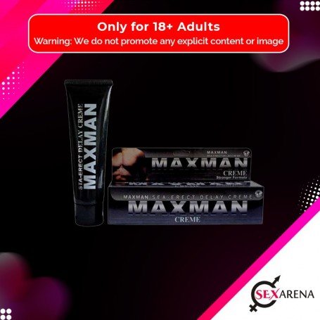Maxman Delay Sex Creme Penis Enlargement 60g DTZ-004