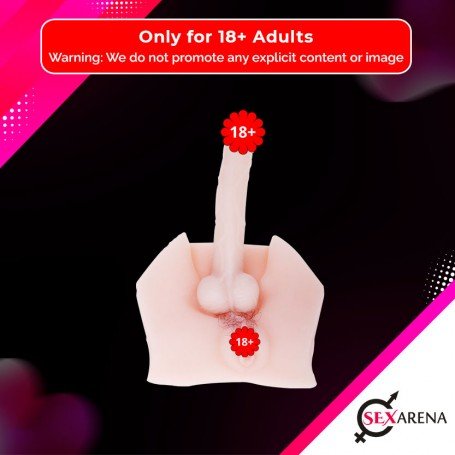 Baile Vibrating Artificial Vagina and Penis with Rotation BAV-025
