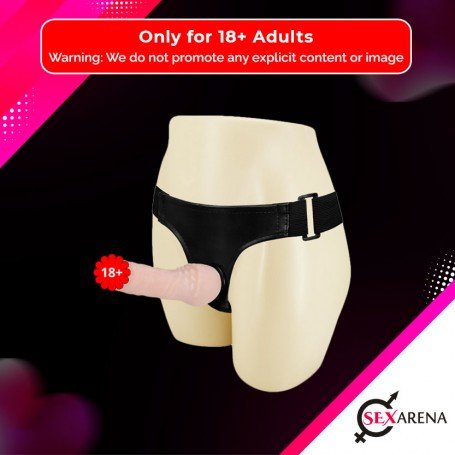 Baile 7-inch Strap-on Dildo with Adjustable Harness SO-031